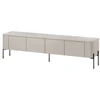 TV staliukas Cama Meble Cama VERA TV cabinet 190x40x50 matt juodas