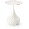 VERDE coffee table, baltas marble / baltas
