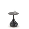 VERDE coffee table, juodas marble / juodas