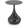 VERDE coffee table, juodas marble / juodas