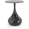 VERDE coffee table, juodas marble / juodas