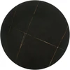 VERDE coffee table, juodas marble / juodas