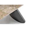 VINCE extension table ruda marble / juodas