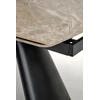 VINCE extension table ruda marble / juodas