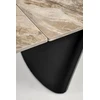 VINCE extension table ruda marble / juodas