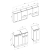 VIOLA 260 kitchen set