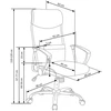 VIRE chair color: baltas