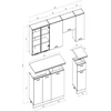 Virtuvinis komplektas ALICANTE 240