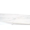 VIVALDI extension table baltas marble, leg baltas