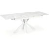 VIVALDI extension table baltas marble, leg baltas