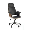 WEBER chair, walnut / juodas