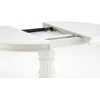 WILLIAM table color: baltas