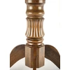 WILLIAM table color: dark walnut