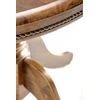 WILLIAM table color: dark walnut