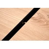 WILSON extension table, top - artisan oak / juodas, legs - artisan oak / juodas