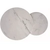Signal Meble Kavos staliukų rinkinys Signal DION Balta Marble/Juoda