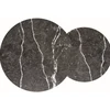 Signal Meble Kavos staliukų rinkinys Signal DION Juoda Marble