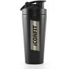 ICONFIT Nerūdijančio plieno gertuvė/plaktuvė juodos sp. 900 ml.