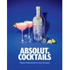 KNYGA Absolute Vodka Absolut. Cocktails