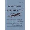 KNYGA Air Ministry Chipmunk T10 Pilot's Notes