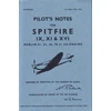 KNYGA Air Ministry Spitfire IX, XI &amp; XVI Pilot Notes
