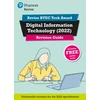 KNYGA Alan Jarvis Pearson REVISE BTEC 2022 Tech Award Digital Information Technology Revision Guide inc online edition - for 2026, 2027 exams