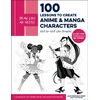 KNYGA Alex Brennan Dent Draw Like an Artist: 100 Lessons to Create Anime and Manga Characters, Step-by-Step Line Drawing - A Sourcebook for Aspiring Artists and Character Designers - Access video tutorials via QR codes!