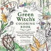 KNYGA Arin Murphy Hiscock Žalias Witch's Coloring Book, From Enchanting Forest Scenes to Intricate Herb Gardens, Conjure the Colorful World of Natural Magic