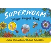 KNYGA Axel Scheffler Superworm Finger Puppet Book - the wriggliest, squiggliest superhero ever!