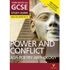 KNYGA Beth Kemp Kemp Beth AQA Poetry Anthology Power and Conflict York Notes GCSE - for 2026, 2027 exams