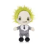 KNYGA Bookshop 10" Beetlejuice In Striped Suit Soft Toy