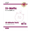 KNYGA Cgp Books 11+ CEM 10-Minute Tests: Maths - Ages 10-11 Book 2 (with Online Edition)