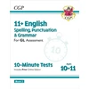 KNYGA Bookshop 11+ GL 10-Minute Tests: English Spelling, Punctuation &amp; Grammar - Ages 10-11 Book 2 (with Online Ed)