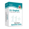 KNYGA Bookshop Cgp Books 11+ GL English Revision Question Cards - Ages 10-11