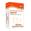 KNYGA Bookshop 11+ GL Revision Question Cards: Non-Verbal Reasoning Spatial - Ages 10-11