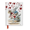 KNYGA Bookshop Alice's Adventures in Wonderland: Baltas Rabbit (Foiled Blank Journal)
