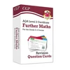 KNYGA Bookshop Cgp Books AQA Level 2 Certificate: Further Maths - Revision Question Cards