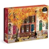 Dėlionė Bookshop Autumn in the Neighborhood 1000 Piece Puzzle