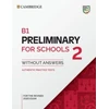 KNYGA Bookshop B1 Preliminary for Schools 2 Student's Book without Answers