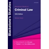 KNYGA Bookshop Blackstone's Statutes on Criminal Law