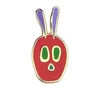 KNYGA Bookshop Caterpillar Head Pin Badge