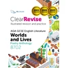KNYGA Bookshop ClearRevise AQA GCSE English Literature 8702; Worlds and Lives Poetry Anthology