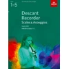 KNYGA Bookshop Descant Recorder Scales &amp; Arpeggios, ABRSM Grades 1-5