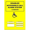 KNYGA Bookshop Disabled Call Signalizacija Logbook