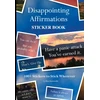 KNYGA Bookshop Disappointing Affirmations Sticker Book