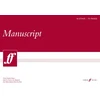 KNYGA Bookshop Faber Music A3 Manuscript Pad (75 page, 18 stave, baltas paper)