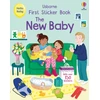 KNYGA Bookshop First Sticker Book The New Baby