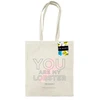 KNYGA Bookshop Friends (You'Re My Lobster) Natural Tote Bag