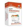 KNYGA Cgp Books GCSE Chemistry AQA Revision Question Cards - Q&A cards for quick practice
