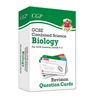 KNYGA Bookshop Cgp Books GCSE Combined Science: Biology OCR Gateway Revision Question Cards